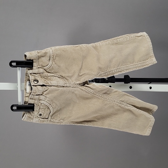 Old Navy Beige Corduroy Baby Boy Pants Size 18-24 Months - Picture 1 of 4